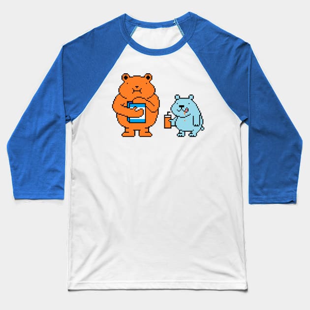 Snack bears! Baseball T-Shirt by PixelPrints